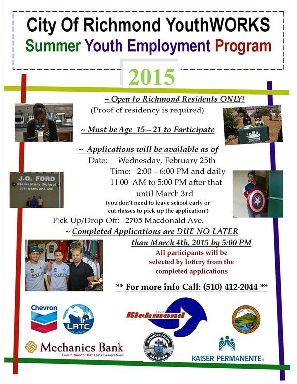 Description: SYEP 2015 Flyer (2)